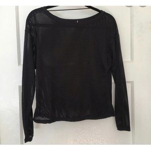 Lululemon Long Sleeve Mesh Shirt